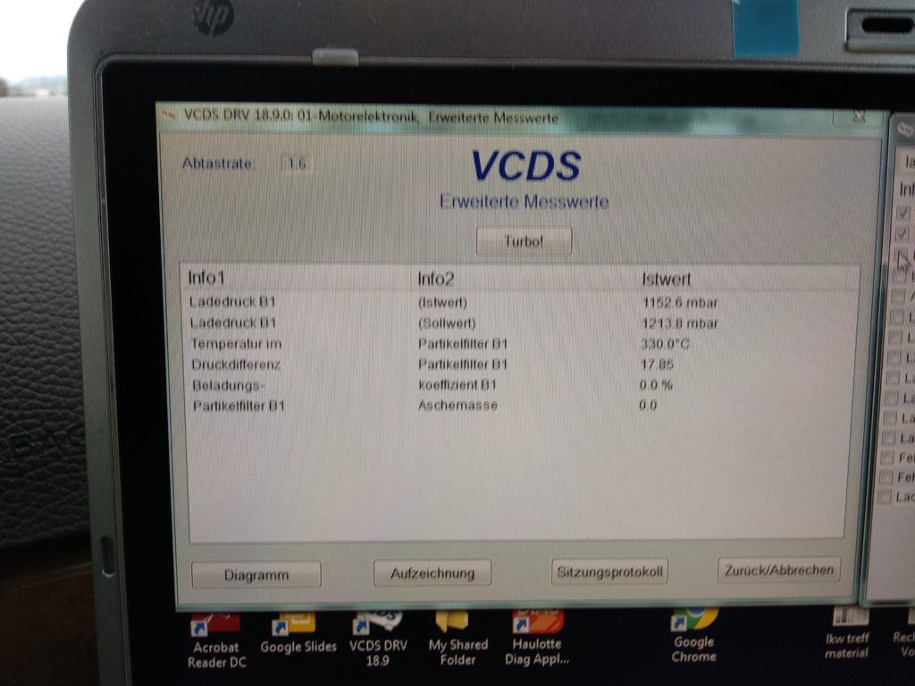 VCDS VW Touareg V10 TDI